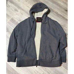 Hooded old navy fleece heavy zip up sweater‎ XXL